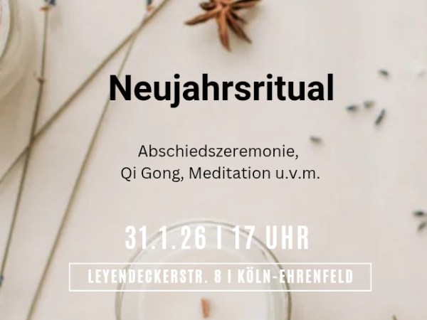 Neujahrsritual – Altes verabschieden, Neues&nbsp;begrüßen